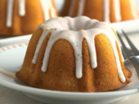 Lemon-Poppy Seed Baby Bundt Cakes Recipe - Food.com image