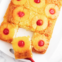 Double Pineapple Upside Down Cake - Ready Set Eat image