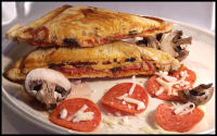 Grilled Pizza Sandwich Recipe - Food.com image