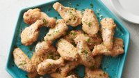 Oven-Baked Garlic-Parmesan Wings Recipe - Tablespoon.com image