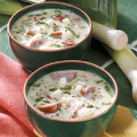 Kielbasa Potato Soup Recipe: How to Make It image