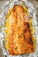 Best Baked Salmon Recipe - How to Bake Salmon in the Oven - Recipes, Party Food, Cooking Guides, Dinner Ideas - Delish.com image