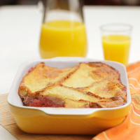 Breakfast Fruit Bread Pudding Recipe | EatingWell image