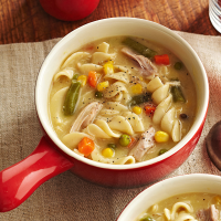 Creamy Chicken Noodle Soup Recipe - EatingWell image
