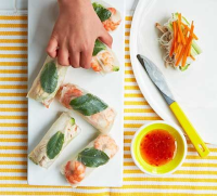 VEGETABLE WRAPS WITH RICE PAPER RECIPES