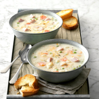 Cheddar Ham Soup Recipe: How to Make It image