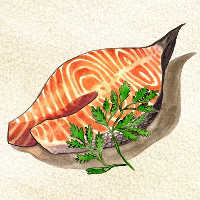 Salmon with Peach Salsa Recipe - Delish image