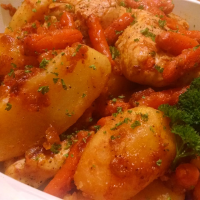 Mom's Paprika Chicken with Potatoes Recipe | Allrecipes image