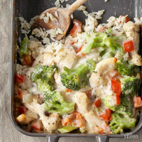 Parmesan Chicken and Broccoli | Better Homes & Gardens image