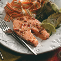 Baked Salmon Steaks Recipe: How to Make It image