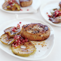 Pork Chops with Sautéed Apples Recipe - Andy Nusser | Food ... image
