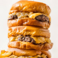 Butter Burger Recipe (Wisconsin Butter Burgers) | partners ... image