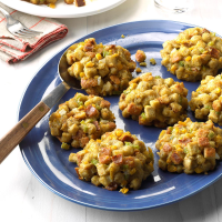 Corn Stuffing Balls Recipe: How to Make It - Taste of Home image