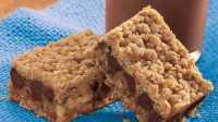 Chocolate Chip-Peanut Butter Bars Recipe - BettyCrocker.com image