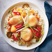 Slow-Cooker Sweet & Sour Scallops Recipe | EatingWell image