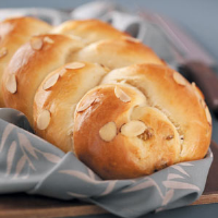 Sweet Braided Loaves Recipe: How to Make It image