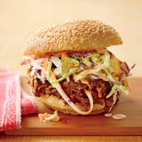 Pulled BBQ Beef Sandwiches | Rachael Ray In Season image