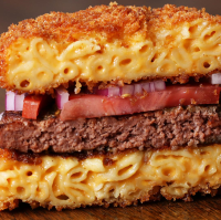 Mac And Cheese Bun Burgers Recipe by Tasty image