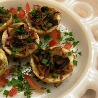 Garlicky Mushroom Toast Cups Recipe | Allrecipes image