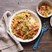 MACARONI AND CHEESE RECIPE WITH BACON AND BREADCRUMBS RECIPES