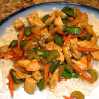 Healthier Sweet and Sour Chicken Stir Fry Recipe - Food.com image