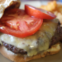 Easy Bacon, Onion and Cheese Stuffed Burgers Recipe ... image