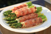 Prosciutto Wrapped Asparagus with Cheese Recipe | Allrecipes image