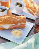 Ham and Swiss Sandwich Recipe | Martha Stewart image