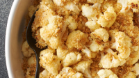 Roasted Garlic-Parmesan Cauliflower Bake Recipe ... image