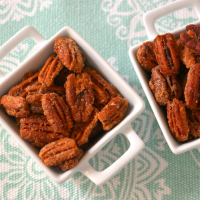 Cinnamon Sugared Pecans Recipe | Allrecipes image