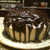 Chocolate-Peanut Butter Layer Cake - Allrecipes image