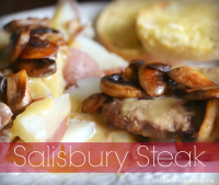 Salisbury Steak Meal Using Frozen Hamburger Patties ... image