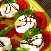 Caprese Salad with Balsamic Reduction Recipe | Allrecipes image