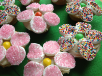Easy Flower Cupcakes Recipe | Allrecipes image