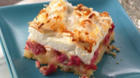 Rhubarb Meringue Dessert Recipe - BettyCrocker.com image