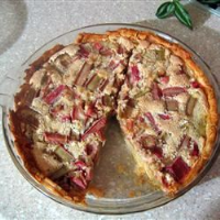 Rhubarb Custard Pie V Recipe | Allrecipes image