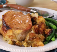 Brown Sugar Glazed Pork Chops Recipe | Allrecipes image