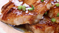 Brown Sugar Glazed Pork Chops Recipe - Recipes.net image