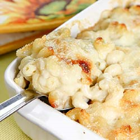 Italian Style Baked Macaroni and Cheese - Pinch of Italy image