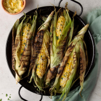 Grilled Corn in Husks Recipe: How to Make It image