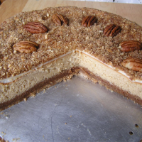 Southern Pecan Cheesecake Recipe | Allrecipes image