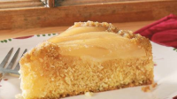 Classic Pear Upside-Down Cake Recipe - BettyCrocker.com image