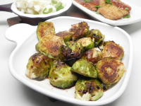 Oven-Roasted Brussels Sprouts with Garlic Recipe | Allrecipes image