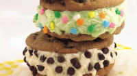 Cookie Ice Cream Sandwiches Recipe - Pillsbury.com image
