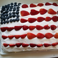 All-American Flag Cake Recipe | Allrecipes image