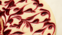 Raspberry-Swirl Cheesecake with Chocolate Crust Recipe ... image