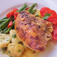 Chicken Breasts with Herb Basting Sauce Recipe | Allrecipes image