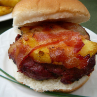Pineapple Bacon Burgers Recipe | Allrecipes image