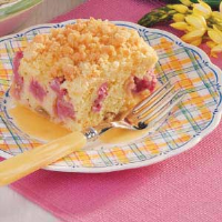 Special Rhubarb Cake Recipe: How to Make It image