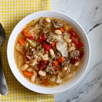 Rustic Cabbage and Sausage Soup | Allrecipes image